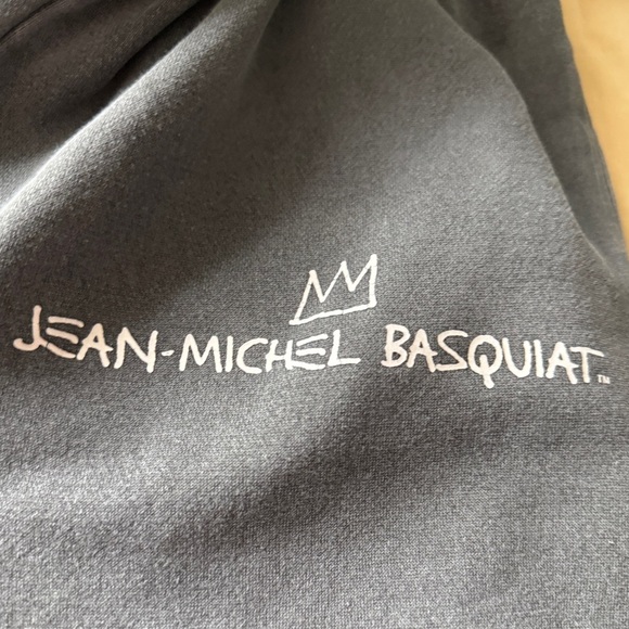 Jean- Basquait Two Kings Graphic Sweatpants - Gray - FLAWED - Picture 7 of 13